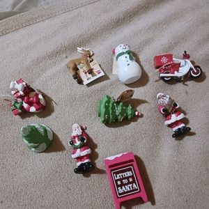 Table Christmas ornaments  2" Figures SET Check The Pics Out